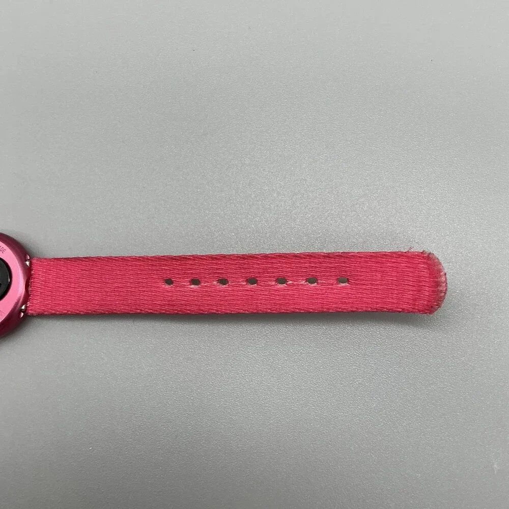 Flik Flak Girls Watch 29mm Pink Blue Dial Fairy Fabric Strap Swiss New Battery